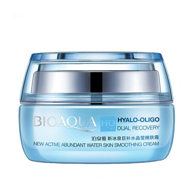 Крем для обличчя з олігомером гіалуронової кислоти Bioaqua Hyalo-Oligo Cream