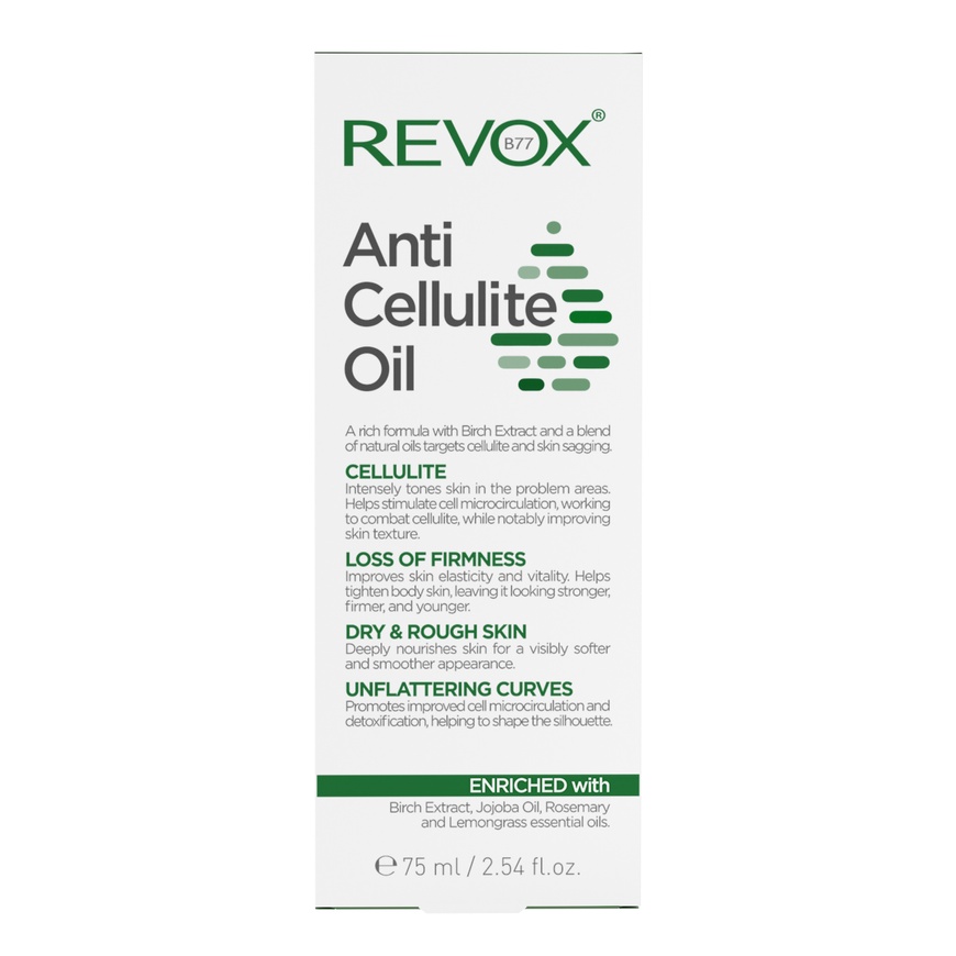 Антицелюлітна олія для тіла REVOX B77 ANTI CELLULITE OIL 75ml