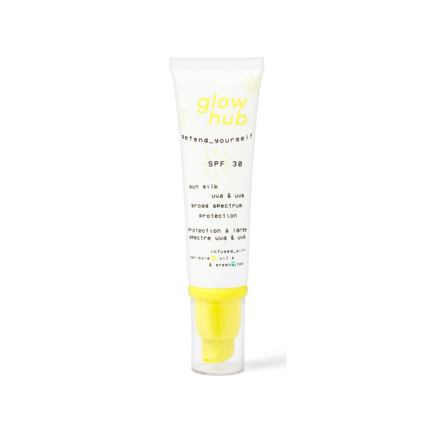 Солнцезащитный крем для лица Glow Hub Sun Silk Face Cream spf30, 50 мл