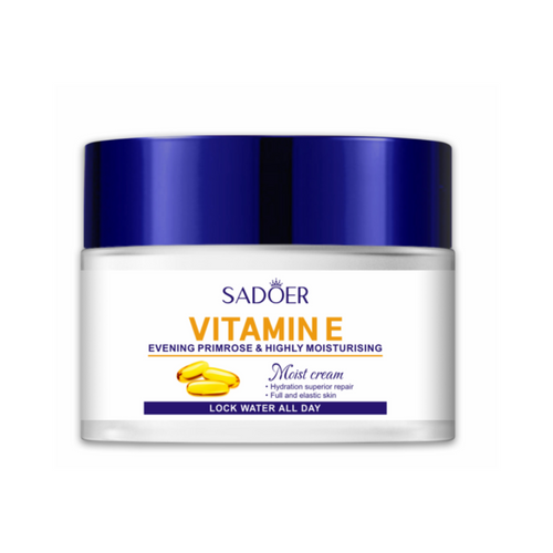 Крем для обличчя з олією вечірньої примули та вітаміном Е SADOER Evening Primrose Vitamin E Face cream 50g