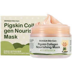 Поживна маска Bioaqua Pigskin Collagen Nourishing Mask, 100 г (УЦІНКА)