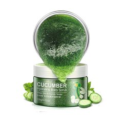 Очищаючий скраб для тіла із екстрактом зеленого огірка Bioaqua Cucumber scrub, 100 г