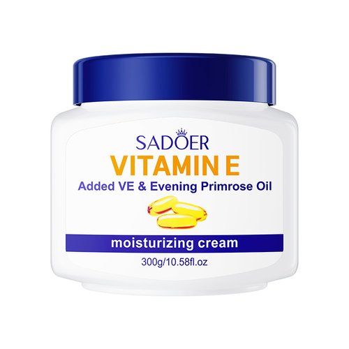 Крем для обличчя та тіла з олією вечірньої примули та вітаміном Е SADOER Evening Primrose Vitamin E Cream Anti-Crack Cream 300г