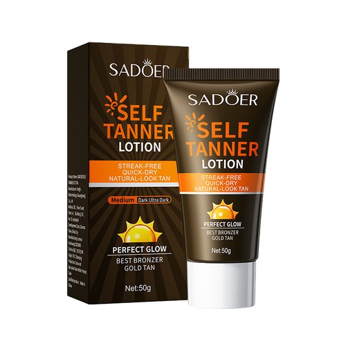 Лосьон для автозагара SADOER self tanner lotion 50г