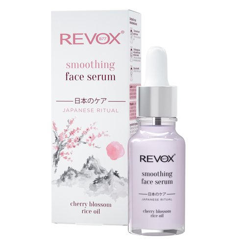 Сыворотка для лица против первых признаков старения REVOX B77 JAPANESE RITUAL SMOOTHING FACE SERUM, 20 ml