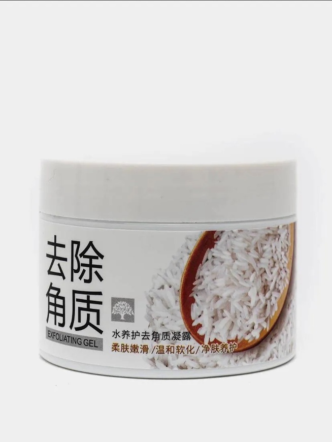 Гель-ексфоліант для обличчя з рисовим екстрактом та фруктовими кислотами Bioaqua Rice Exfoliating Gel