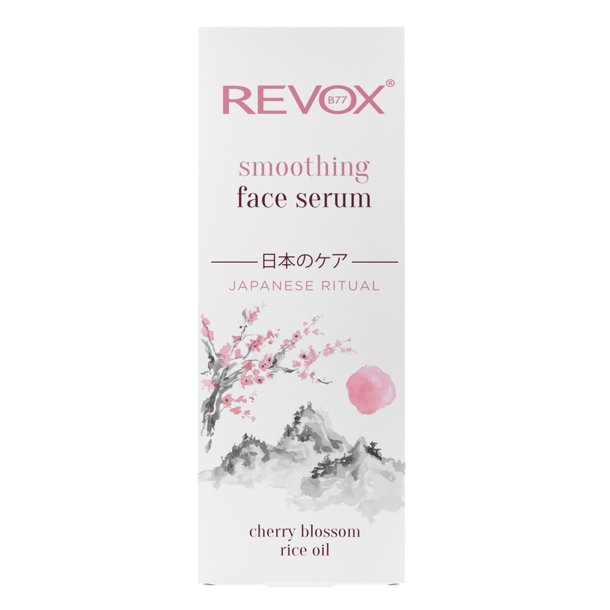 Сироватка для обличчя проти перших ознак старіння REVOX B77 JAPANESE RITUAL SMOOTHING FACE SERUM, 20 ml