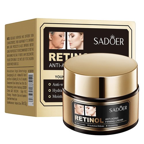 Крем для обличчя з ретинолом SADOER retinol anti-aging firming cream 50г