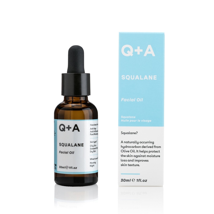 Скваланова олія для обличчя Q+A Squalane 30 ml