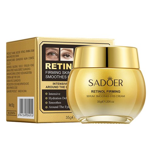 Крем навколо очей з ретинолом SADOER Retinol Firming Skin Smoothes Eyes Cream 35г