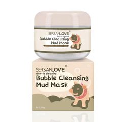 Очищуюча бульбашкова киснева маска для обличчя з глиною Sersanlove Piglet Bubble Cleansing Mud Mask