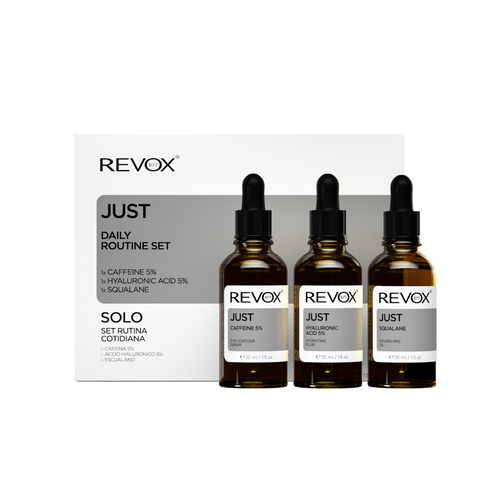 Набор сывороток для повседневного ухода за кожей лица REVOX B77 JUST DAILY ROUTINE SET, 3x30 ml