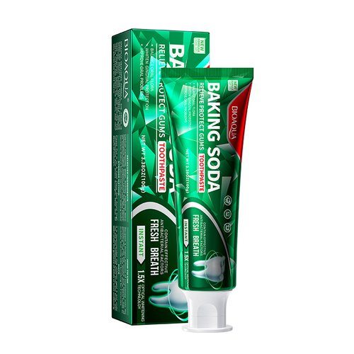 Зубна паста для захисту ясен BIOAQUA Baking soda Whitening Relieve Pain & Protect Gums Toothpaste 100г