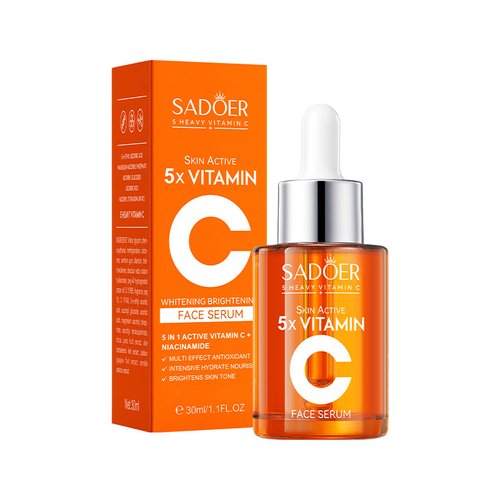 Серум для обличчя з вітаміном С SADOER 5X Vitamin C face serum 30мл