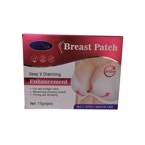 Набір патчів для ліфтингу та тонусу грудей SADOER lifting and tightening breast patch 17г*4шт