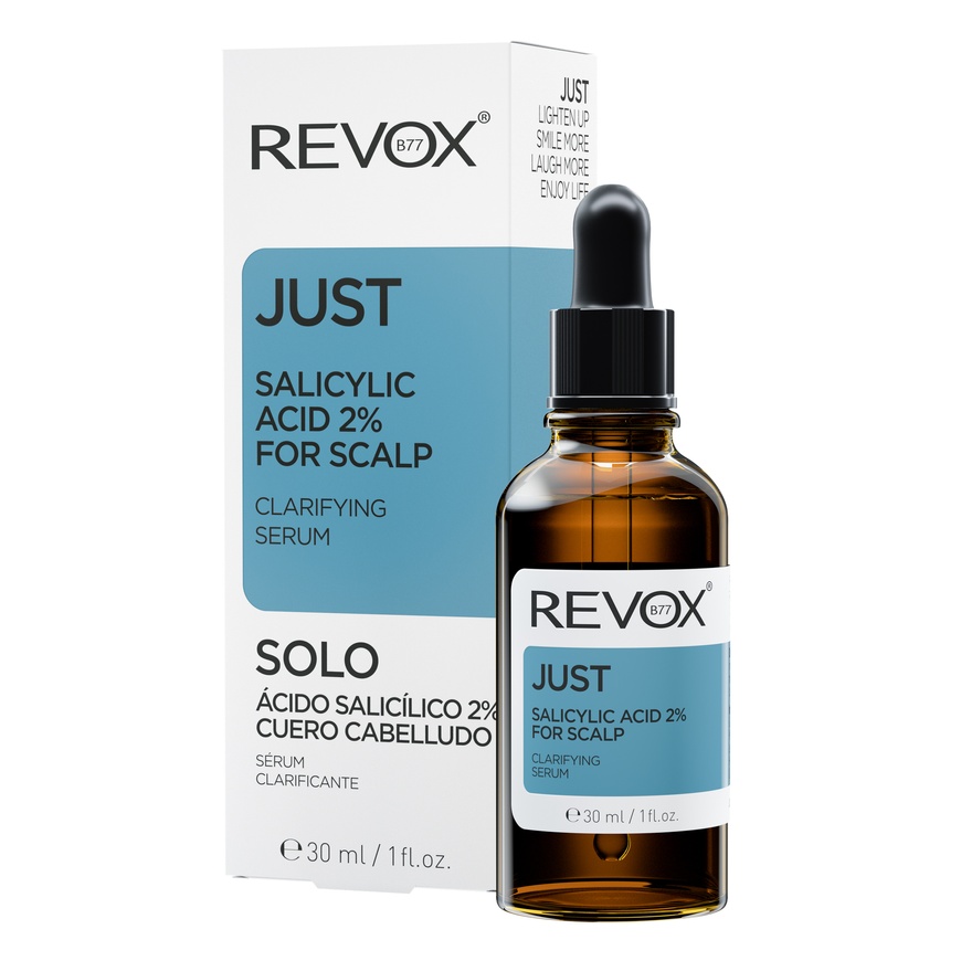 Сироватка для шкіри голови з саліциловою кислотою 2% REVOX B77 JUST SALICYLIC ACID FOR SCALP 30 ml