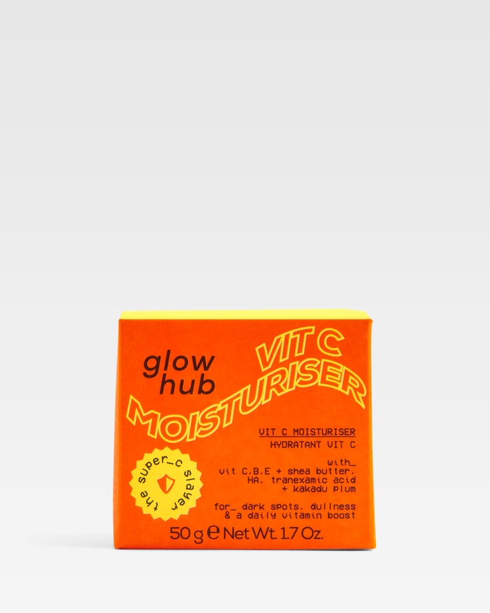 Осветляющий крем для лица с витамином С Glow Hub The Super_C Slayer Vitamin C Moisturiser Face Cream