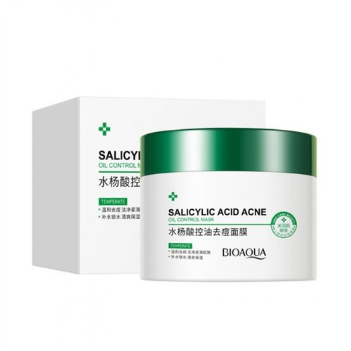 Маска для лица против акне с салициловой кислотой Bioaqua Salicylic Acid Acne Mask 120г